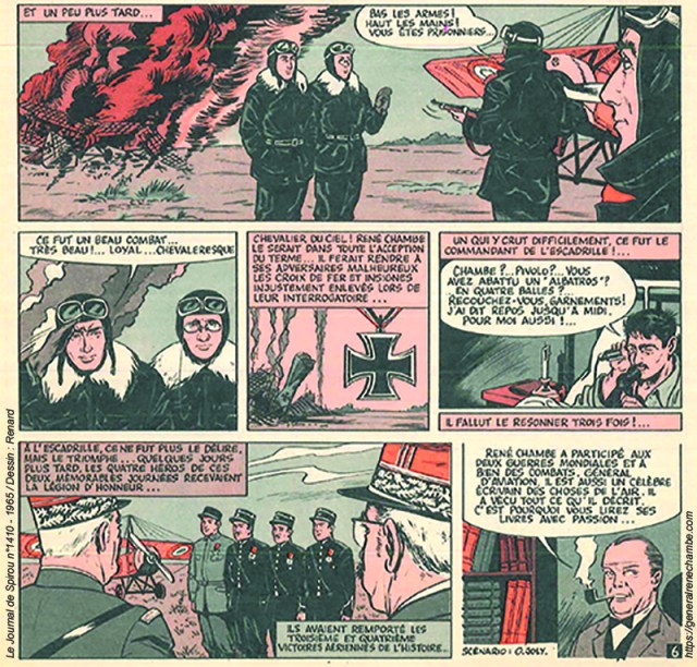 René Chambe - MS 12 - Journal Spirou n°1410-1965