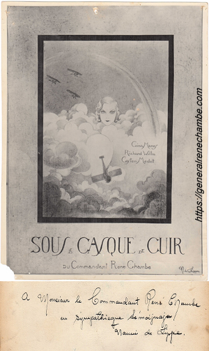 René Chambe - film sous le casque de cuir illustration maurice de lippe