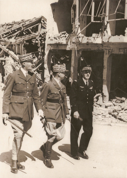 René Chambe - Tunisie Giraud Juin Bizerte 1943