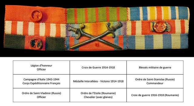 rené chambe - décorations barrette 1