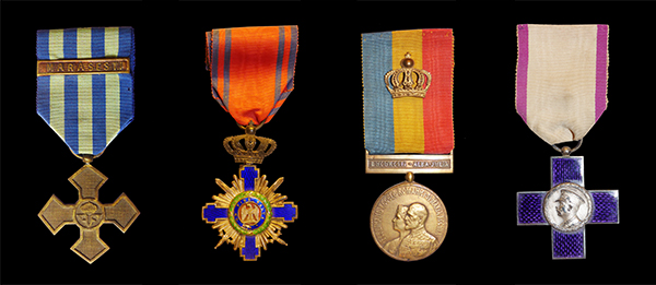 rené chambe - décorations roumaines 1916-1917