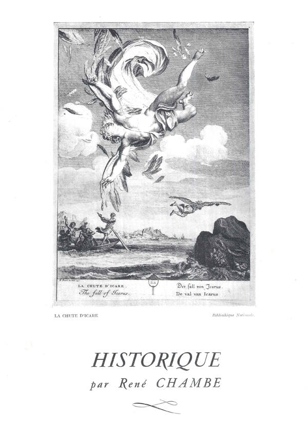 René Chambe - Historique aviation Revue Belle France c1930